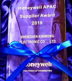 景旺电子连续五年蝉联Honeywell全球