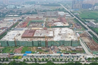 湖北仙桃市投资规模最大的单体实业项目——健鼎厂房封底