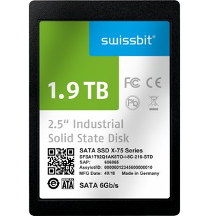 Swissbit推出工业级3D-NAND-SSD