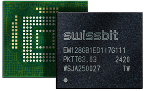 Swissbit EM-30：工业级3D-NAND e.MMC-5.1 BGA 稳健、可靠且经济的适用于嵌入式应用的存储设备